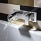 Crosswater - Water Square Wall Mounted 2 Hole Set Basin Mixer - WS121WNC Standard Large Image