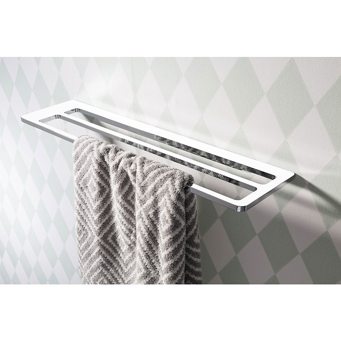 Crosswater - Wisp 600mm Chrome Double Towel Rail - WP028C Profile Large Image