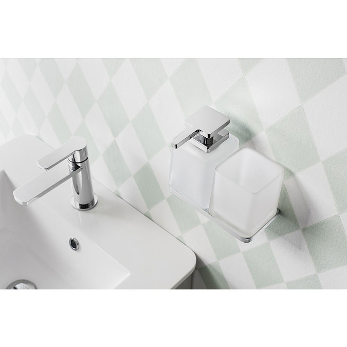 Crosswater - Wisp Frosted Glass Soap Dispenser - WP_DISP Feature Large Image