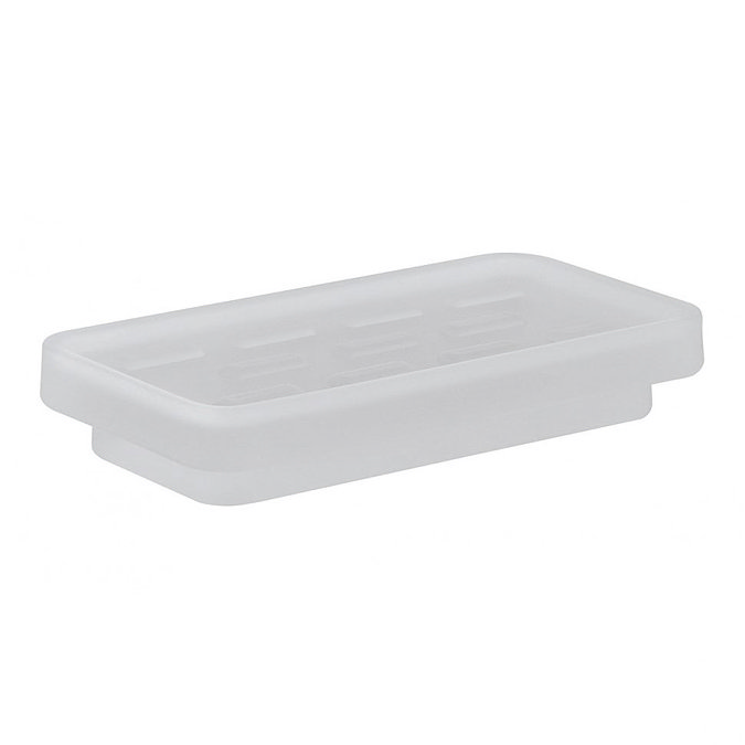 Crosswater - Wisp Frosted Glass Soap Holder - WP_DISH Large Image