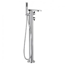 Crosswater - Wisp Thermostatic Bath Shower Mixer with Kit - WP418TFC Medium Image