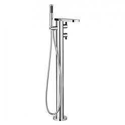 Crosswater - Wisp Thermostatic Bath Shower Mixer with Kit - WP418TFC Large Image