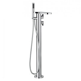 Crosswater - Wisp Thermostatic Bath Shower Mixer with Kit - WP418TFC Large Image