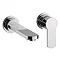 Crosswater - Wisp Wall Mounted 2 Hole Set Basin Mixer - WP120WNC Large Image