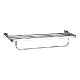 Crosswater - Zeya 600mm 2 Tier Chrome Towel Rail - ZE026C Large Image