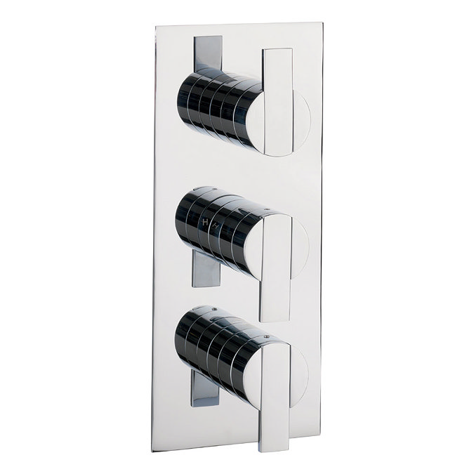 Crosswater - Zeya Triple Concealed Thermostatic Shower Valve - ZE2000RC Large Image