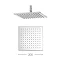 Crosswater - Zion 200mm Square Fixed Showerhead - FH220C Large Image