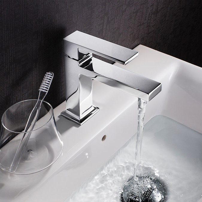 Crosswater - Zion Mini Monobloc Basin Mixer - ZN114DNC Profile Large Image