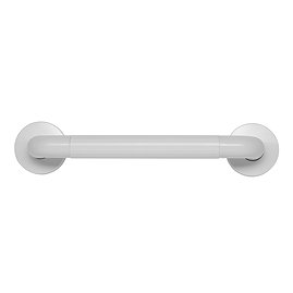 Croydex 300mm Recycled ABS Straight Grab Bar - White