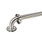 Croydex 300mm Brushed Stainless Steel Anti Viral Grab Bar - AP810043MTH  Standard Large Image