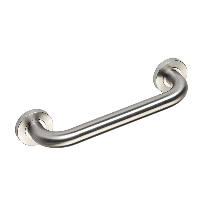 Croydex 300mm Brushed Stainless Steel Anti Viral Grab Bar - AP810043MTH Large Image