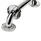 Croydex 300mm Stainless Steel Chrome Straight Grab Bar - AP501041  Feature Large Image