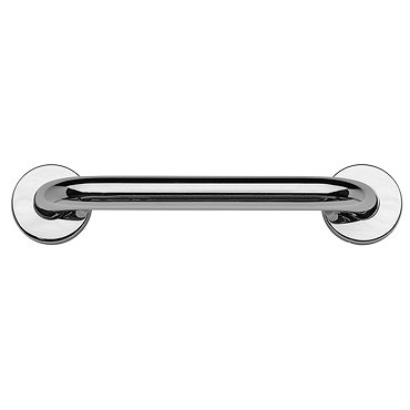 Croydex 300mm Stainless Steel Chrome Straight Grab Bar - AP501041  Feature Large Image