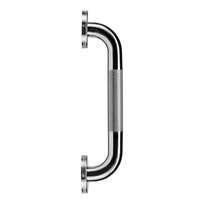 Croydex 300mm Stainless Steel Grab Bar with Anti-Slip Grip - AP500541 Feature Large Image