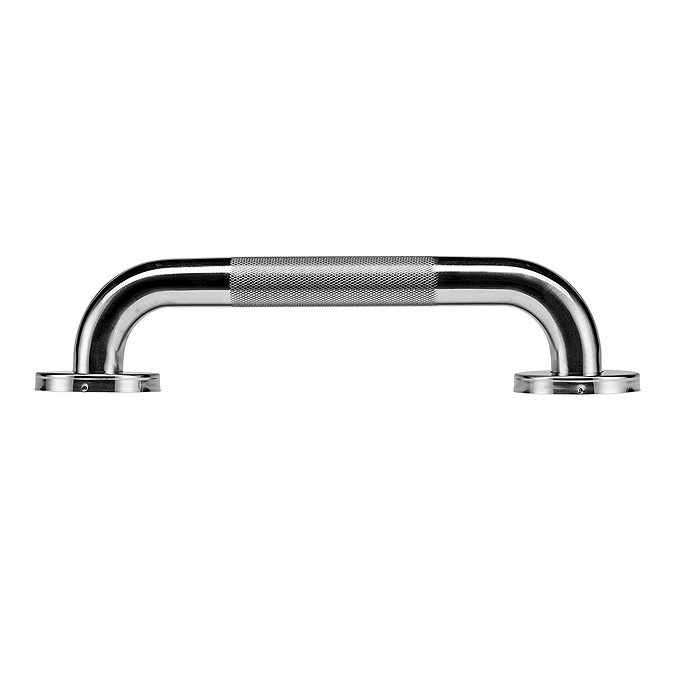 Croydex 300mm Stainless Steel Grab Bar with Anti-Slip Grip - AP500541 Standard Large Image