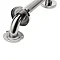 Croydex 300mm Stainless Steel Grab Bar with Anti-Slip Grip - AP500541 additional Large Image