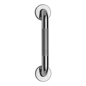 Croydex 300mm Stainless Steel Grab Bar with Anti-Slip Grip - AP500541 Large Image