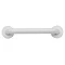Croydex 300mm Stainless Steel White Straight Grab Bar - AP501022 Large Image