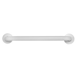 Croydex 450mm Recycled ABS Straight Grab Bar - White