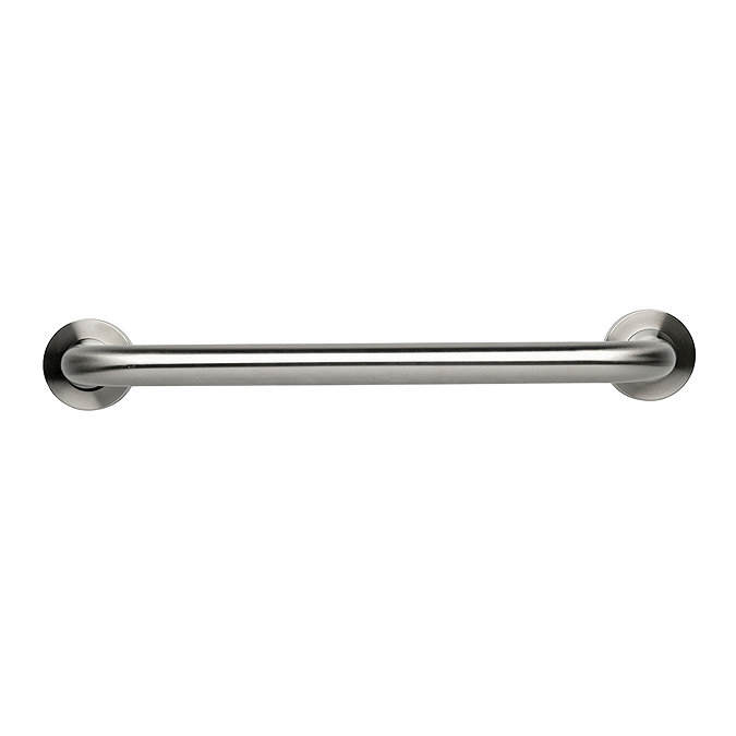 Croydex 450mm Brushed Stainless Steel Anti Viral Grab Bar - AP810143MTH  Profile Large Image