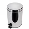 Croydex 5 Litre Stainless Steel Pedal Bin - QA107305  In Bathroom Large Image