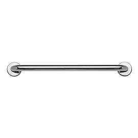 Croydex 600mm Stainless Steel Chrome Straight Grab Bar - AP501241 Large Image