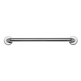 Croydex 600mm Stainless Steel Chrome Straight Grab Bar - AP501241 Large Image