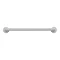 Croydex 600mm Stainless Steel White Straight Grab Bar - AP501222 Large Image