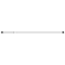 Croydex 8 6" Telescopic White Shower Rod AD102022 Profile Large Image