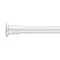 Croydex 8 6" Telescopic White Shower Rod AD102022 Large Image