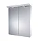 Croydex - Alaska Illuminated Mirror Cabinet - White MDF - 3 x Size Options Profile Large Image