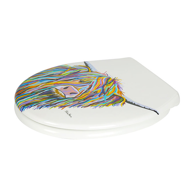 Croydex Angus McCoo Flexi-Fix Toilet Seat by Steven Brown Art - WL604022  Standard Large Image