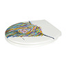 Croydex Angus McCoo Flexi-Fix Toilet Seat by Steven Brown Art - WL604022  Standard Large Image