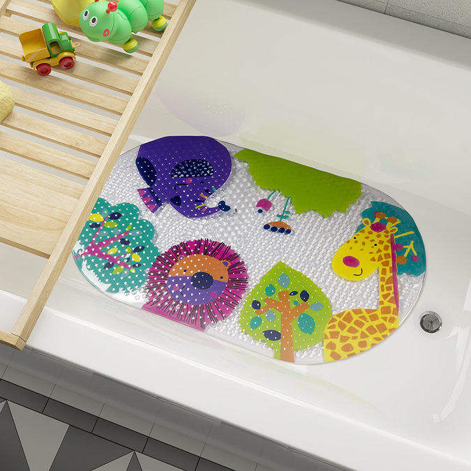 Croydex Animal Kingdom Bath Mat 690 x 390mm