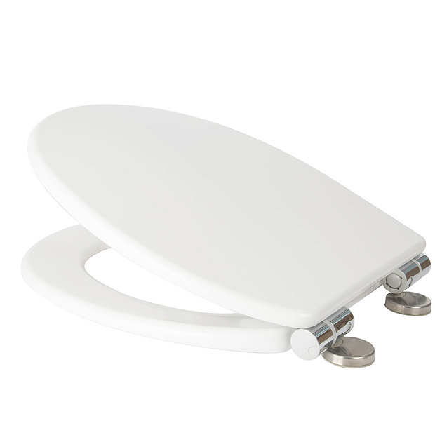 Croydex AntiBacterial Thermoset Toilet Seat With SlowClose Hinge