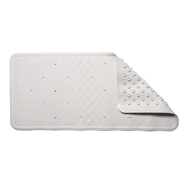 Croydex AntiBacterial White Bath Mat 740 x 340mm AG181422