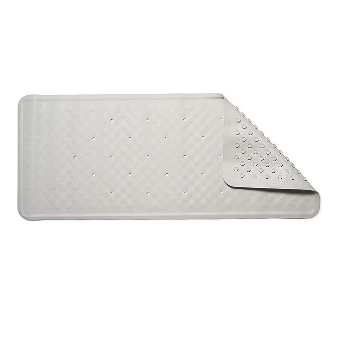 Croydex Anti-Bacterial White Bath Mat 900 x 370mm - AG182622  Standard Large Image