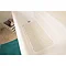 Croydex Anti-Bacterial White Bath Mat 900 x 370mm - AG182622  additional Large Image