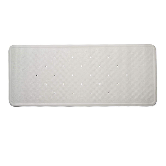 Croydex Anti-Bacterial White Bath Mat 900 x 370mm - AG182622 Large Image