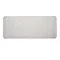 Croydex Anti-Bacterial White Bath Mat 900 x 370mm - AG182622 Large Image