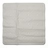 Croydex Anti-Bacterial White Shower Tray Mat 530 x 530mm - AG183622  Profile Large Image