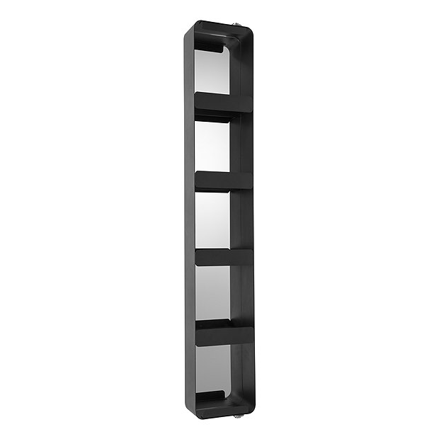 Croydex Arun Matt Black Tall Pivoting Mirror WC880221