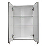 Croydex Avisio Double Door Stainless Steel Corner Mirror Cabinet - WC766105  Profile Large Image