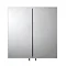 Croydex Avon Double Door Stainless Steel Mirror Cabinet - WC866105  Feature Large Image