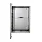 Croydex Avon Single Door Stainless Steel Mirror Cabinet - WC856005  Feature Large Image