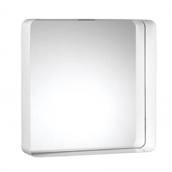 Croydex Barton Hang N Lock Square Steel Box Framed Mirror 450 x 450mm - MM701722  Feature Large Imag