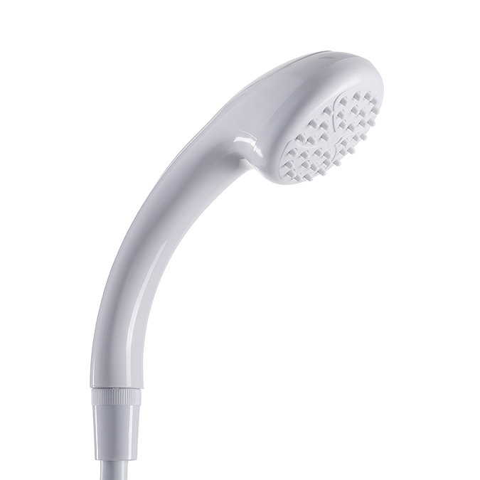 Croydex Bath and Shampoo Spray Shower Hose - White