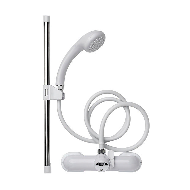 Push Fit Shower Mixer Set - Croydex | Victorian Plumbing