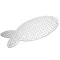 Croydex Big Fish Rubagrip Bath Mat - 740 x 340mm - White - AG240022 Large Image