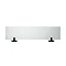Croydex Black Epsom Flexi-Fix Glass Shelf - QM481421  Profile Large Image
